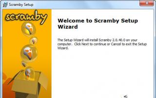 Scramby — меняем голос в Skype Как пользоваться программой scramby в скайпе